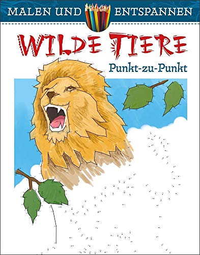 Malen und entspannen: Wilde Tiere