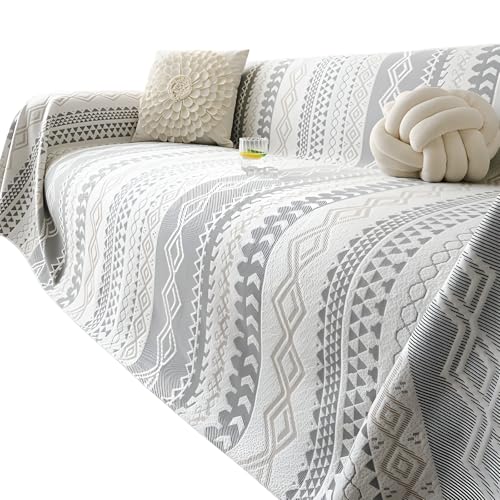 [Bebemax]�y�ėp�\�t�@�J�o�[�z���� ����~�� �S�J�o�[ �ʋC�� �\�t�@�J�o�[ �Z�N�V���i���\�t�@�p �X�g���C�v �������ȃ��r���O�� 180×150cm �O���[