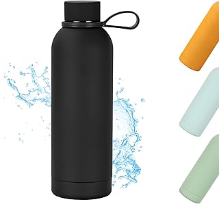 Ruiyuan Sports Stainless Steel Water Bottles 750 ml Leakproof Insulated Water Bottle BPA-Free Reusable Drop Resistant Suit...