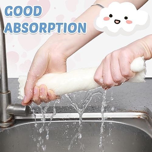 Mixweer 40 Pack Baby Burp Cloths Bulk 20x10 Inch Absorbent Muslin Burp Cloths Microfiber Baby Washcloths for Burp Rags Burping Cloths for Newborn Infant Toddler Bath Essentials (Light Gray, Beige)3