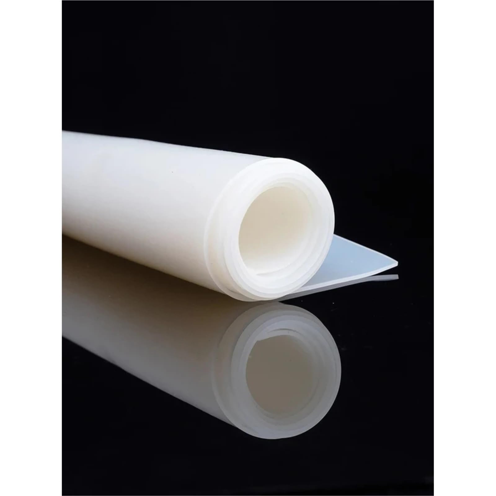Revestimiento de cajón de lámina de Goma de Silicona translúcida, tapete Artesanal Duradero Antideslizante, 1 ud.(5x300x300mm)