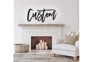 Custom Engraved Wood Word Sign: Crafted Words to Embellish Your Home