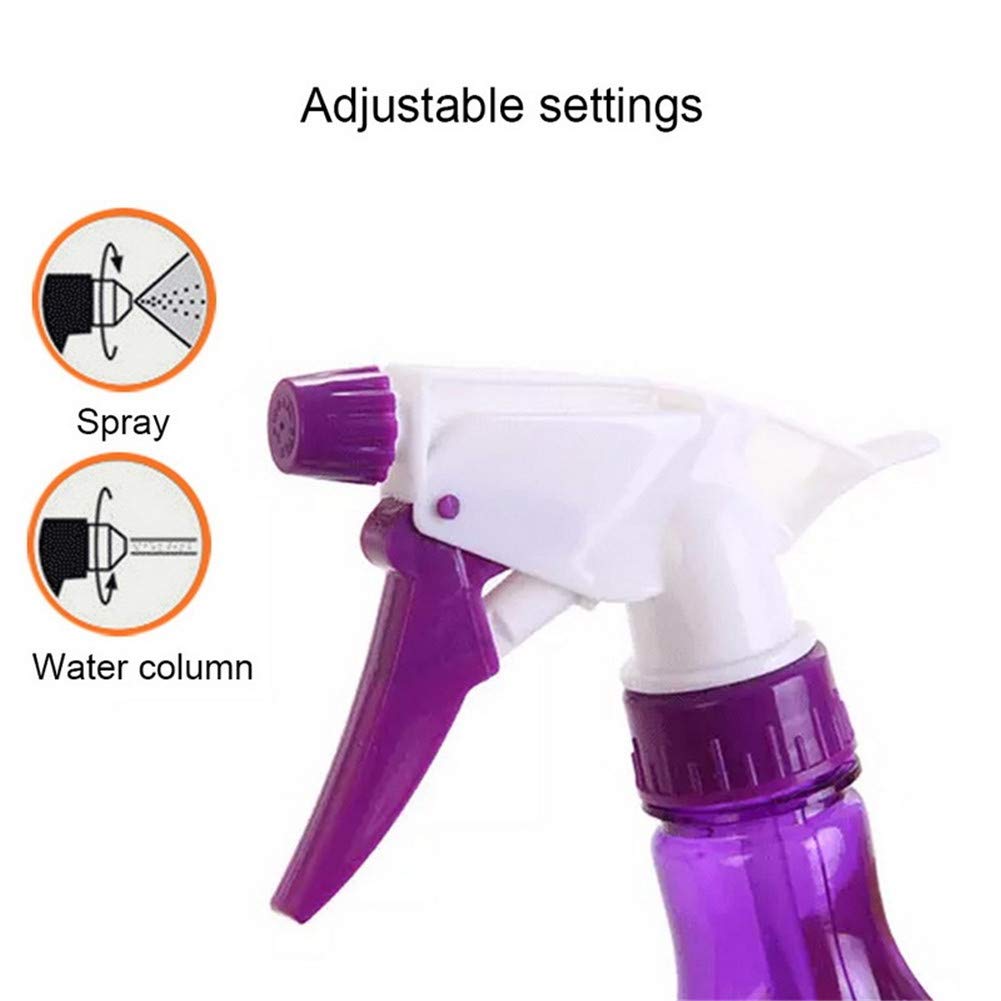 Flacone Spray Vuoto Spray Bottiglia Flacone Spray Non tossico Spruzzatori d'Acqua Nebbia di Bottiglia di spruzzo d'Acqua Bottiglia Spray a spruzzo Purple