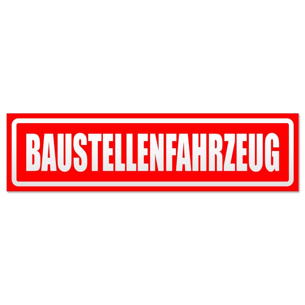 Kiwistar Magnetschild 'Mitarbeiter Gesucht' Rot Reflektierend - 20 Cm Magnetisch Für Auto, Tür Oder Kfz - Wiederverwendbares Werbeschild