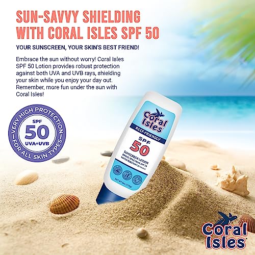 Coral Isles 75060-1A Sunscreen Spf 50 | Hawaii Compliant As Reef Safe thumb #4