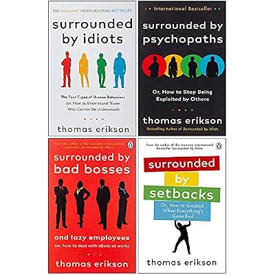 Thomas Erikson 4 Books Collection Set