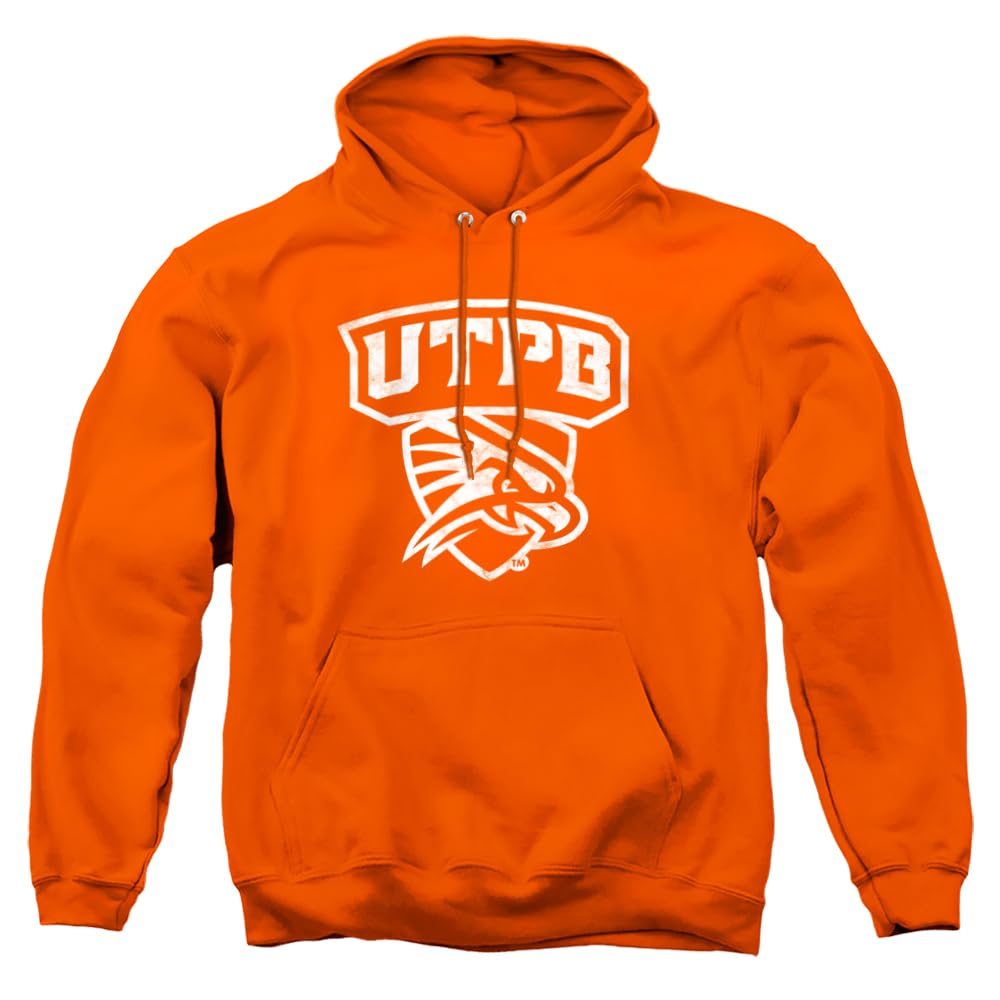 LOGOVISION Official Collegiate Distressed Primary Logo Adult Pullover Hoodie Collection — view 55