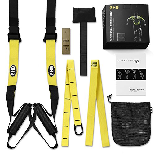 GHB Kit Suspension Fitness Allenamento in Sospensione a...