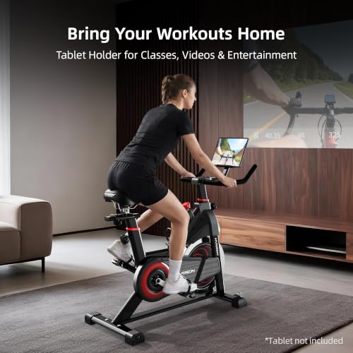 Image of HARISON Exercise Bike for Home, Magnetic Indoor Cycling Stationary Bike