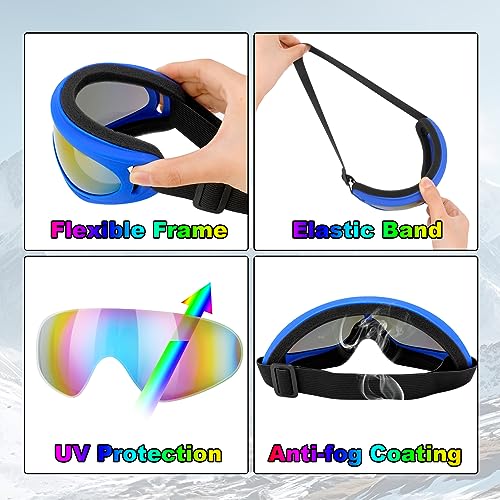 Ski Goggles, Snowboard Goggles for Men Women Kids, Skiing Snowboard Motorcycle Glasses for Adult Youth - Image 3