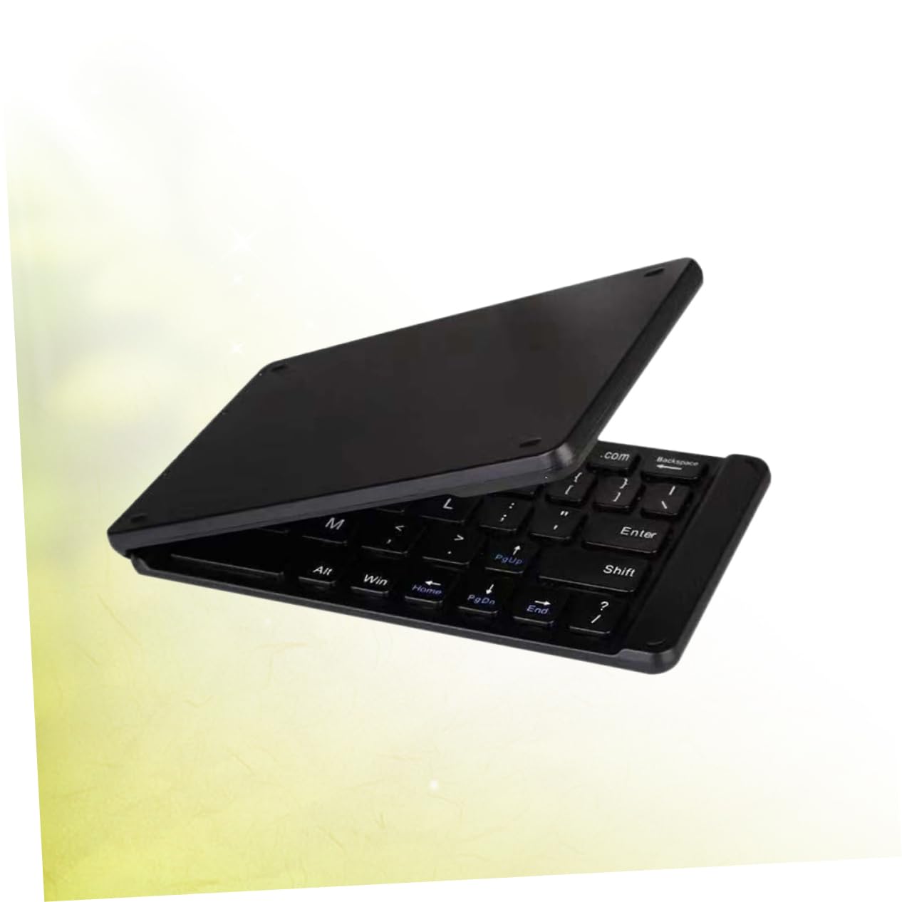 HOMSFOU Tastiera Wireless per Tablet Mini Tastiera Pieghevole a Connessione Radio per Computer Abs Tasti