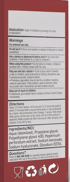 Vivapee Desensitizing Delay Spray