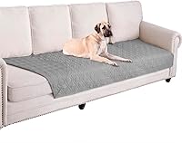 Vista 141 de Ameritex Funda impermeable para cama de perro, manta reversible para mascotas, para muebles, cama, sofá, sillón