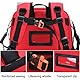 Cubstone Rollstuhl Rucksack, Rollstuhl Tasche Hinter dem Sitz, Große Kapazität Rollstuhlzubehör - Rollstuhltasche Hinten - Mit reflektierendem Streifen für Medikamentenlagerung - Nur Tasche (C) (Red)
