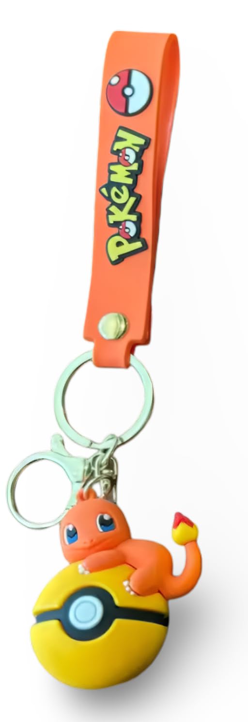 Pokemon | Pokeball Keyring/Bag Charm Figure | 15+ Years | Charmander (Style 2)