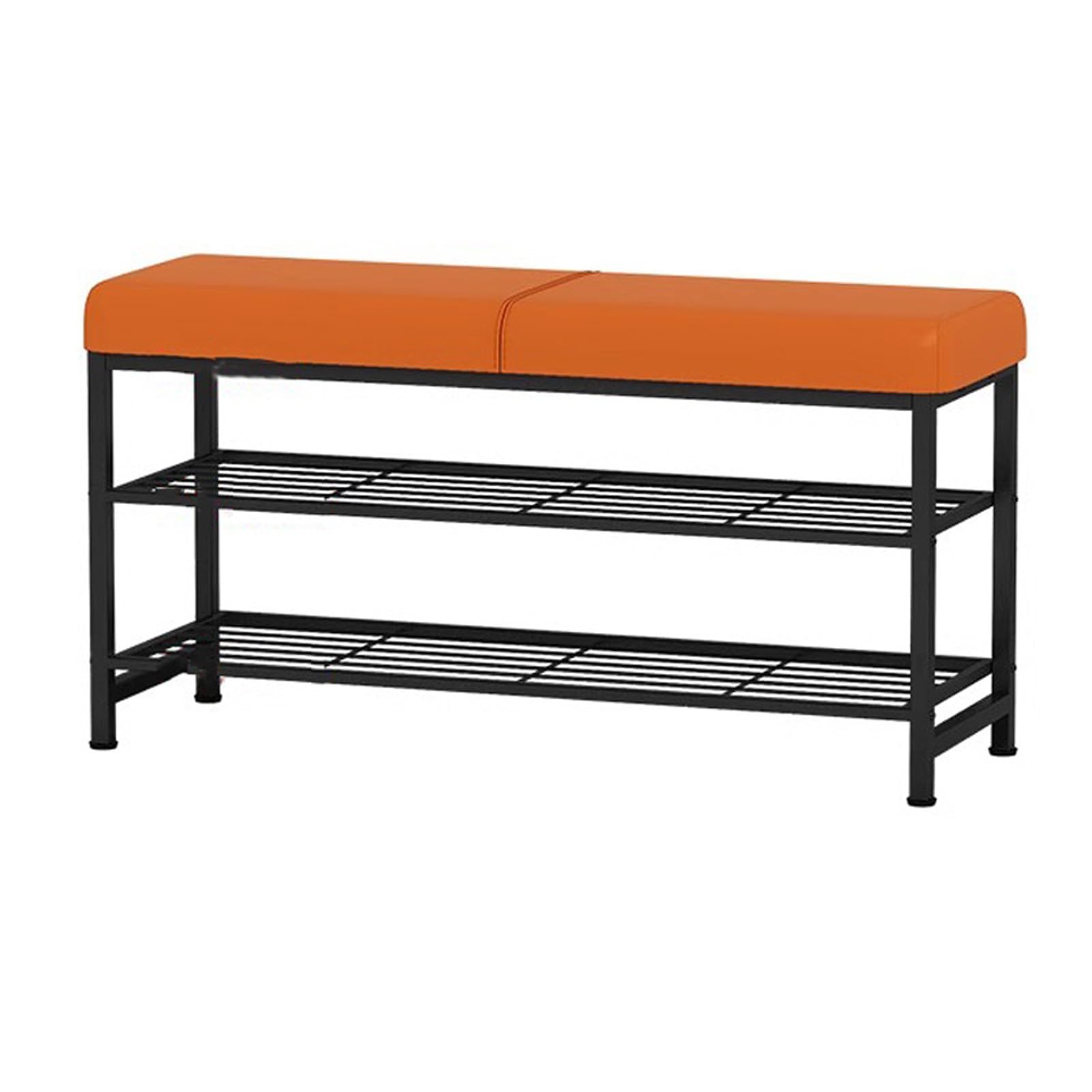Banc à chaussures pour stopper le désordre avec son étagère de rangement d'entrée