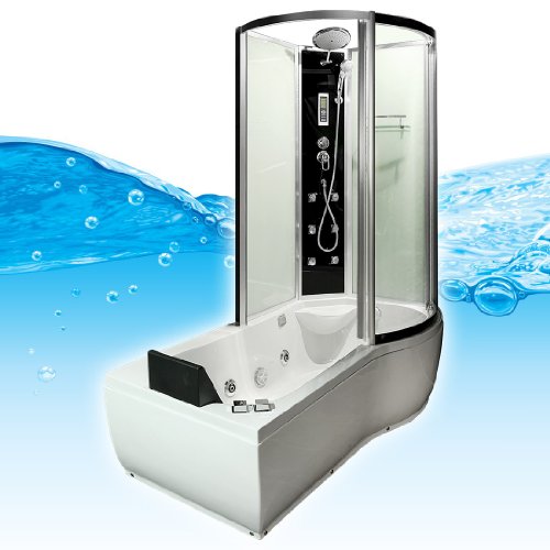 AcquaVapore DTP8050- A003L Whirlpool, Badewanne, Dusche, Duschkabine 170×98-2