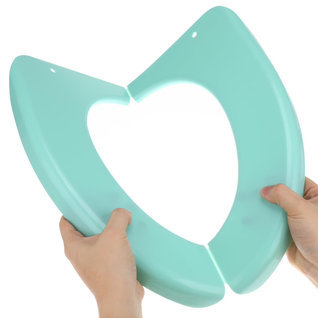 Sedile WC pieghevole in silicone portatile, per sedile igienico, portatile, portatile, da viaggio, con cuscino in silicone antiscivolo, riciclabile per vasetto da viaggio