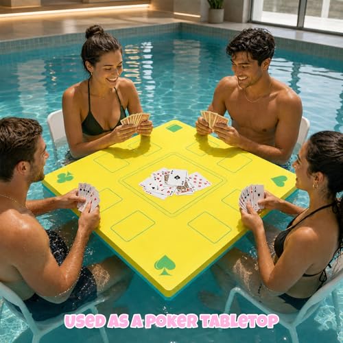 Mesa Flotante de Mahjong para Piscina Doble Cara miniatura 6