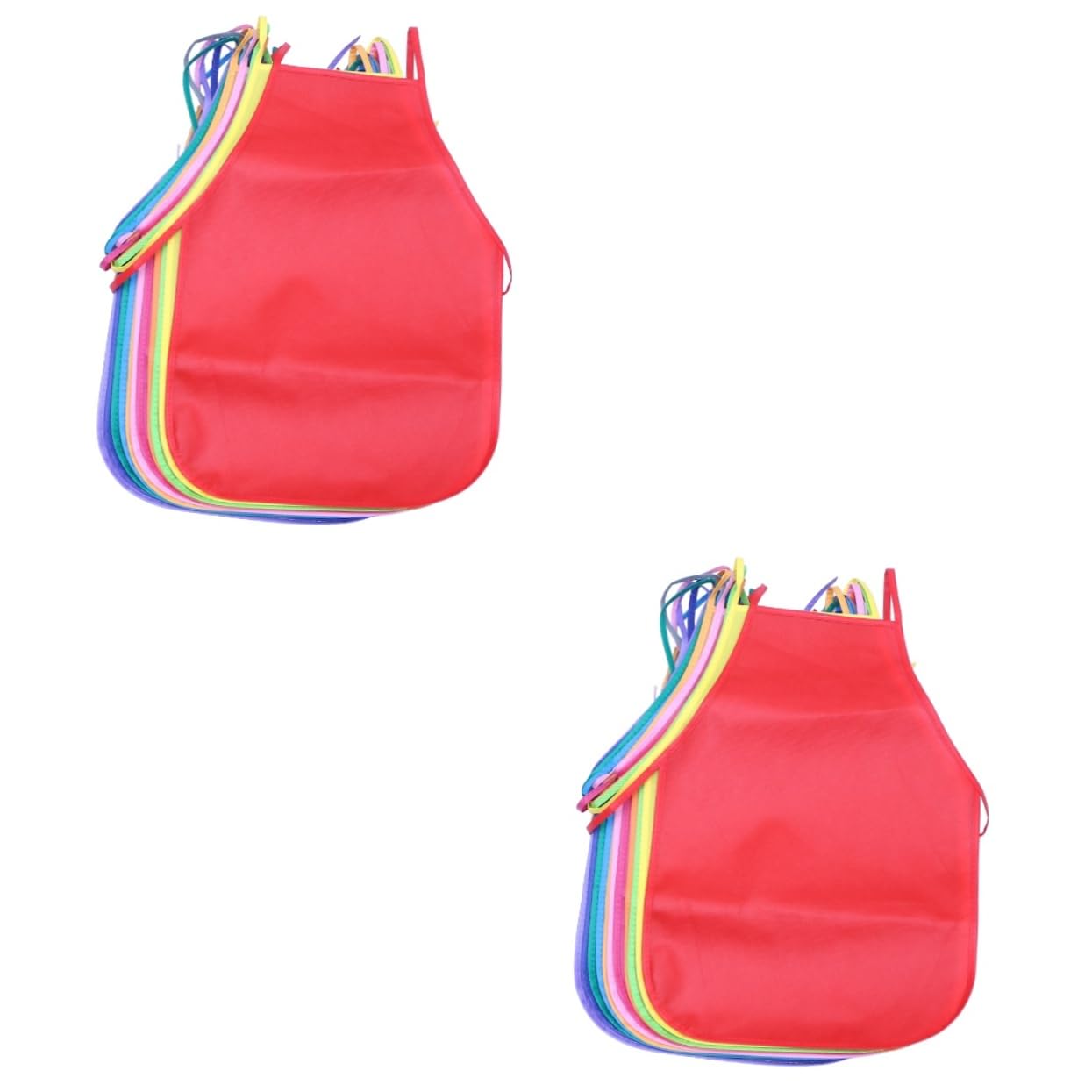 OUNONA Stk Kinder Künstlerschürze Overol Para Niño Kinderküche Malen Schürze Kochschürze Für Kunstschürze Für Overalls Für Rote Schürze Malen schürze