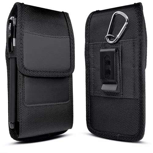 Pochette Telephone Portable étui de Ceinture Téléphone Holster Protection RFID Clip Sac pour Grande Petite Homme Smartphone étuis Etui Multi-Usages Housse...