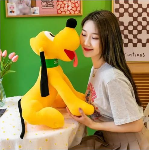 Image of Plush Stuffed Animal Toy | Ultra Soft and Cuddly Teddy for Kids and Adults | Cute Hugging Doll for Gifting, and Bedroom Decor (Yellow Dog)
