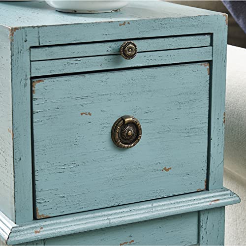 One Drawer Chest Sea Blue #TOP7