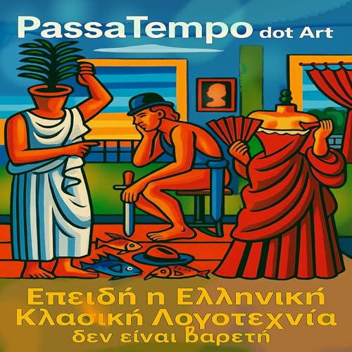 『Κλασική Ελληνική Λογοτεχνία by PassaTempo dot Art』のカバーアート