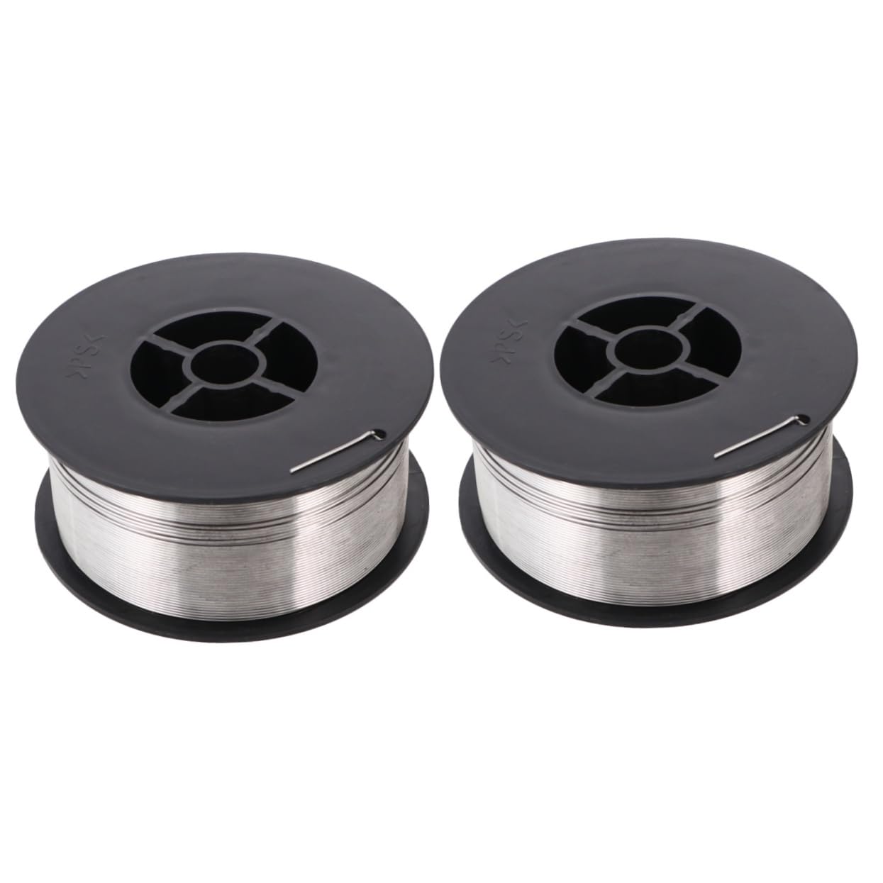 OSALADI 2pcs Aluminum Flux Core Welding Wire Mig Welding Equipment Mig Welding Wire Flux Core Welding Accessories Aluminum Welding Wire No Gas Welding Wire Mig Wire Stainless Steel Spool