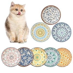 Galerie SV 8er Katzenfressnapf Keramikset