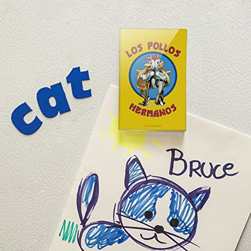 Imán decorativo rectangular Breaking Bad Los Pollos Hermanos miniatura 2