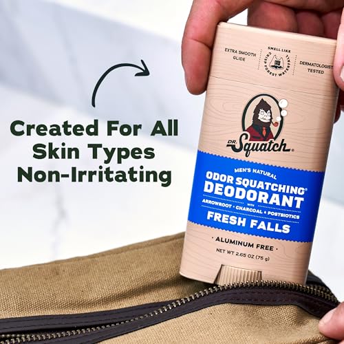 Dr. Squatch Natural Men’s Deodorant, Aluminum Free Deodorant Men (3-Pack) - image 6