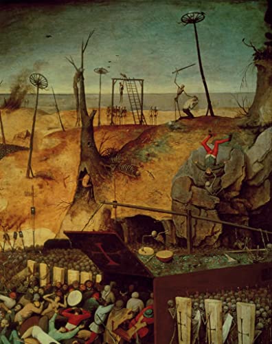 Toile Murale L'Île de la Mort Pieter Bruegel - Impression Premium Fine Art