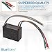 BlueStars Ceiling Fan Capacitor CBB61 4uF + 4uF + 2.5uF 5 Wire 250V/300V Compatible with Hampton Bay Hunter and Others