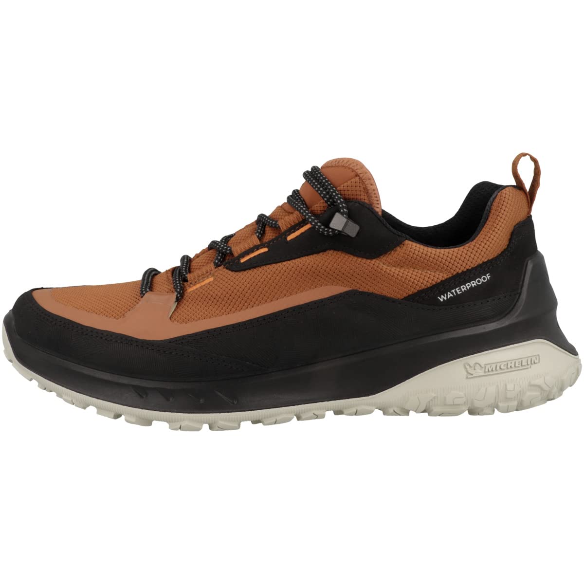 ECCO ULT-TRN エコー ウルトラテレイン ウォータープルーフミシュラン Men's ECCO® ULT-TRN Nubuck Waterproof Hiking Shoe | Black