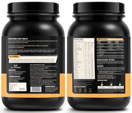 Image of MyFitFuel Advance MFF 100% Whey Protein Powder, Whey With Digestive Enzymes and Multi Vitamins | 1 Kg, 28 Servings (Chocolate Fudge)