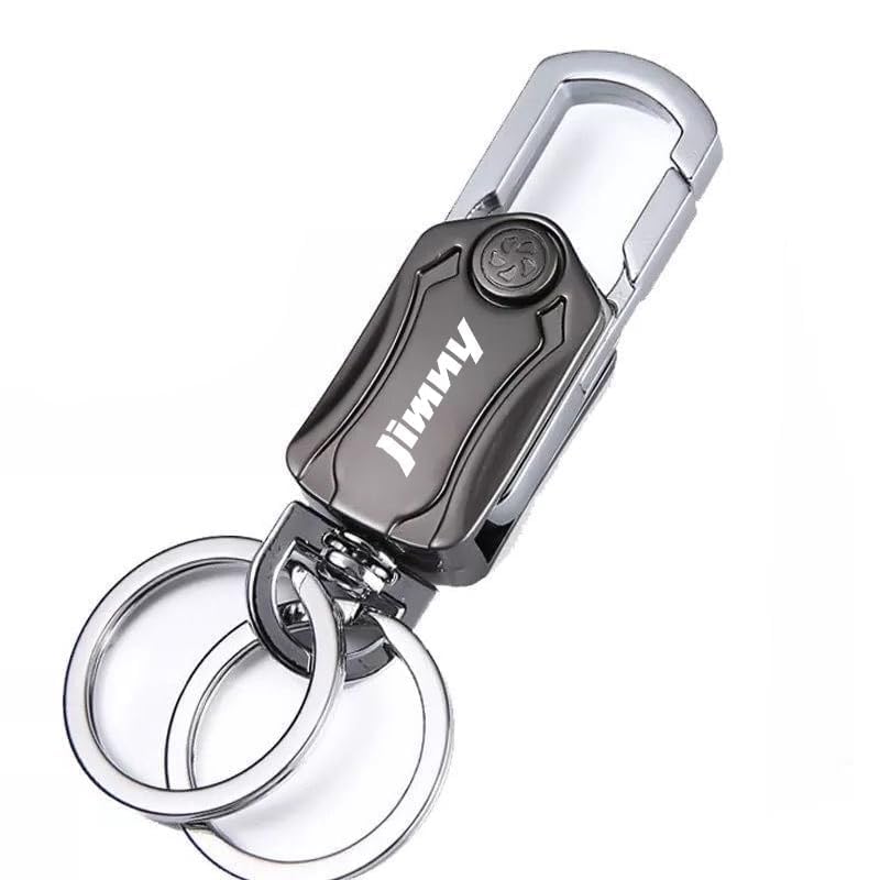 XWMRBD Llavero de Coche para Suzuki Jiminy, Reemplazo de Llavero de Coche con Logo, Hombre y Mujer Accesorios Personalizado, Regalos Familiares
