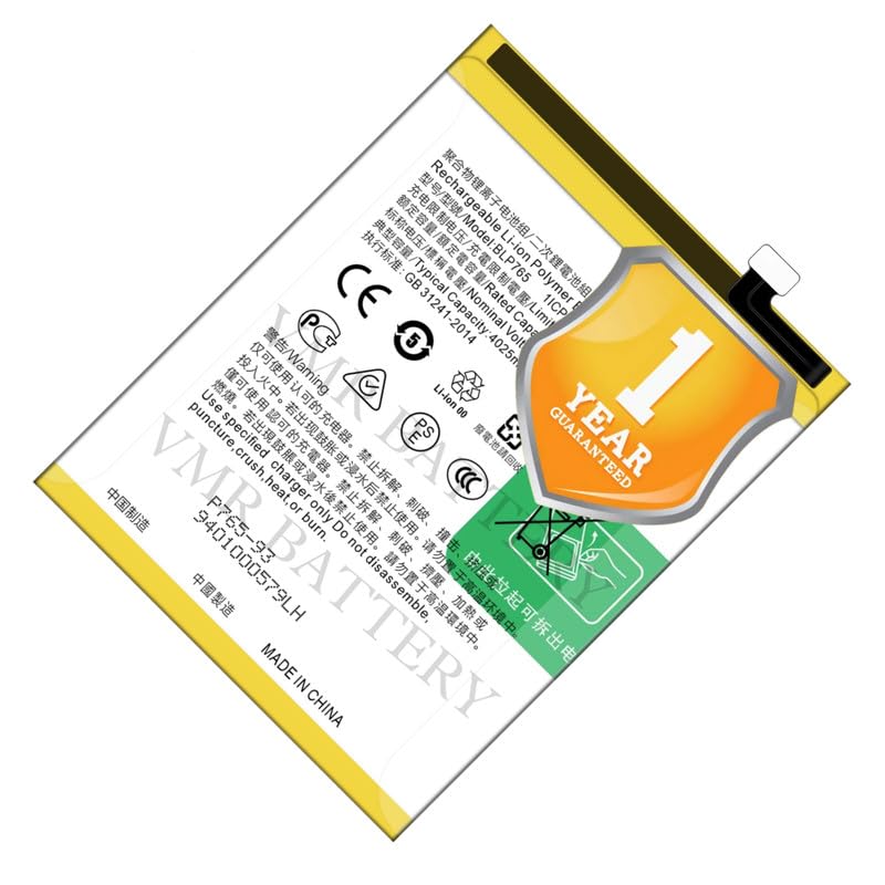 Image of Original BLP765 Battery Compatible for Oppo A91 (CPH2001, CPH2021) | Oppo F15 (2020) (CPH2001) | Oppo Reno 3 4G (CPH2043) - (4025mAh) - 1 Year Warranty K7