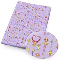 Amazon.co.jp: ZYNE 美少女戦士セーラームーン 生地 布 布地 美少女