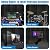 4 PCS Acoustic Panels,48''X24''X2'' Soundproof Foam Wall Panels,High Density Fireproof Noise Cancelling Foam Studio Foam Panel,Noise (Black 4 Pack)