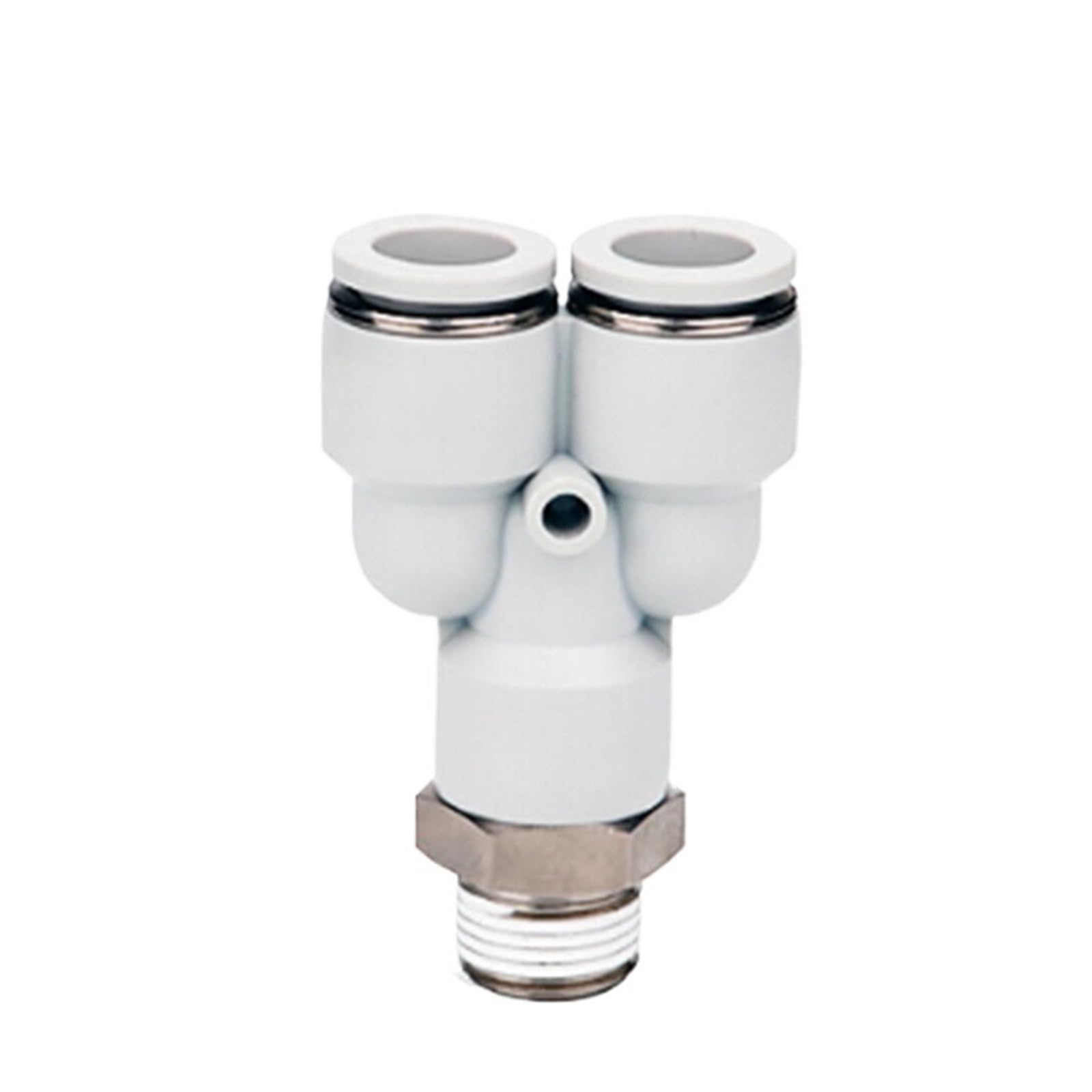 Raccord PYB603 type Y fileté encliquetable pour tube pneumatique