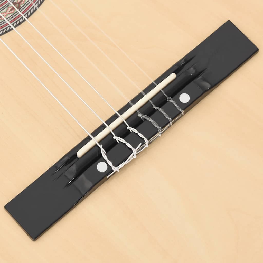 vidaXL Lindenholz Western Akustik Cutaway Gitarre mit 6 Saiten Westerngitarre Akustikgitarre Konzertgitarre Saiteninstrument Musikinstrument 38"