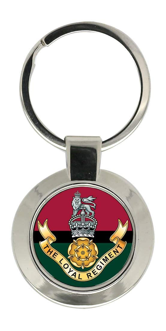 Giftshop UK Loyal Regiment, British Army Key Ring