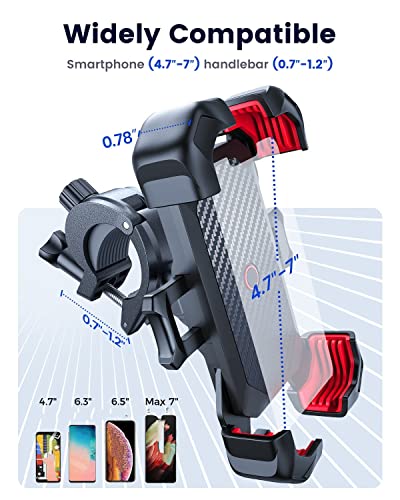 Plaque support de téléphone de vélo durable avec ajustement précis à 360 degrés - 5