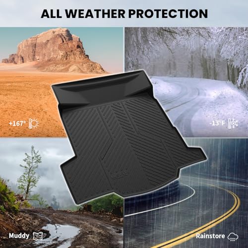 Image of LASFIT Trunk Mat for Chevrolet Chevy Impala 2014-2020 Car Floor Mats