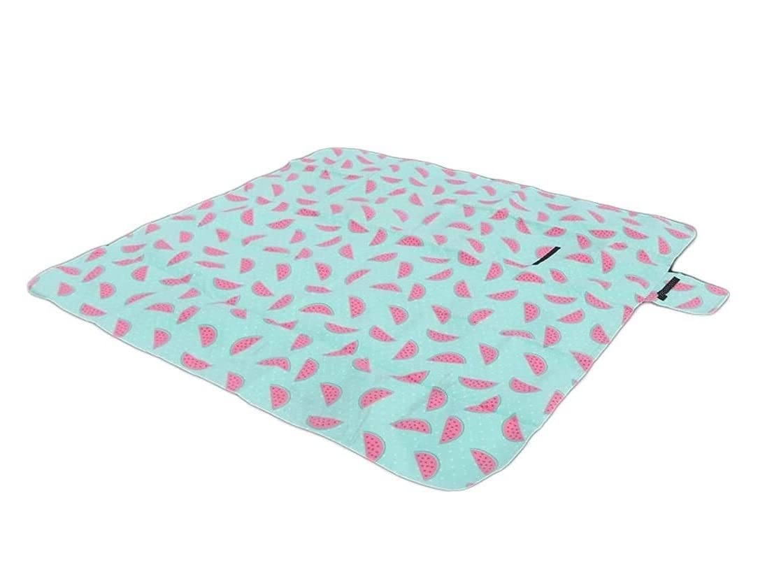 CVdrtyED Picnic Blanket Large Portable Outdoor Picnic Blanket Waterproof Sandproof,Extra Camping Mat for Family on Grass Outdoor Mat(F)