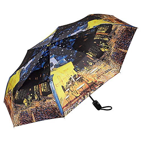 Parapluie de poche résistant au vent VON LILIENFELD automatique stable