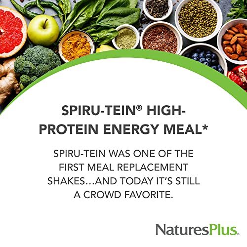Natures Plus B01MQ09ICX Naturesplus Spiru-Tein, Vanilla - 2.12 Lbs - Spirulina Protein Powder thumb #2