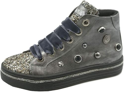 Asso AG161A Sneakers Bambina Fashion Nuova Coll. A/I18 Grigio 36 : Amazon.it:  Scarpe e borse