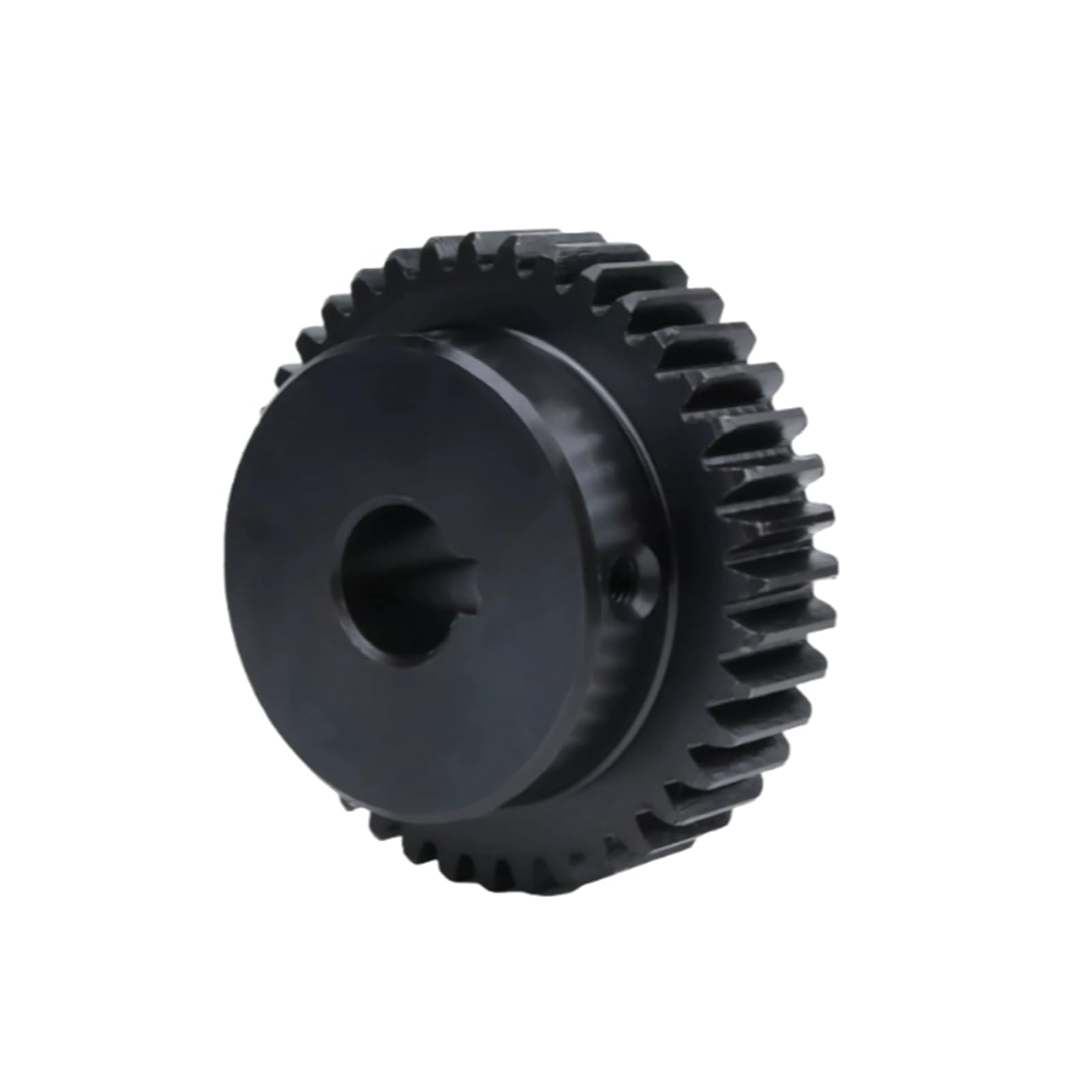 Koło czołowe z 42 zębami z piastą, koło czołowe z paskiem, moduł 1,5, otwór wewnętrzny 10 mm, rowek klinowy 4 x 1,8 mm